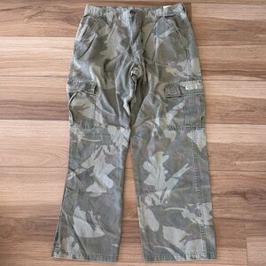 Wrangler Camouflage Military Cargo Pants
